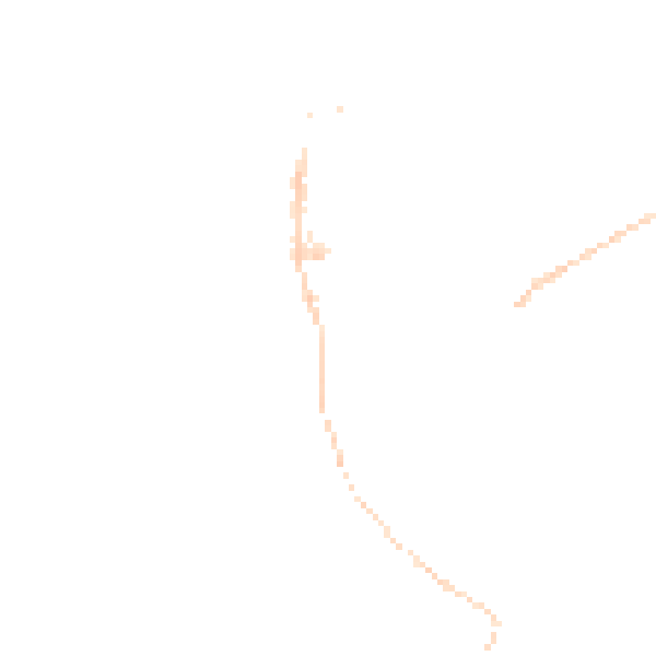 Night-time road noise heatmap for TQ6 9AX