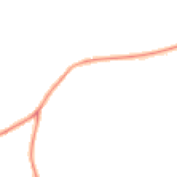 Night-time road noise heatmap for TQ6 9HH