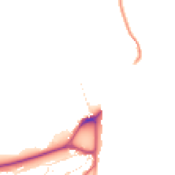 Daytime road noise heatmap for TQ6 9QP