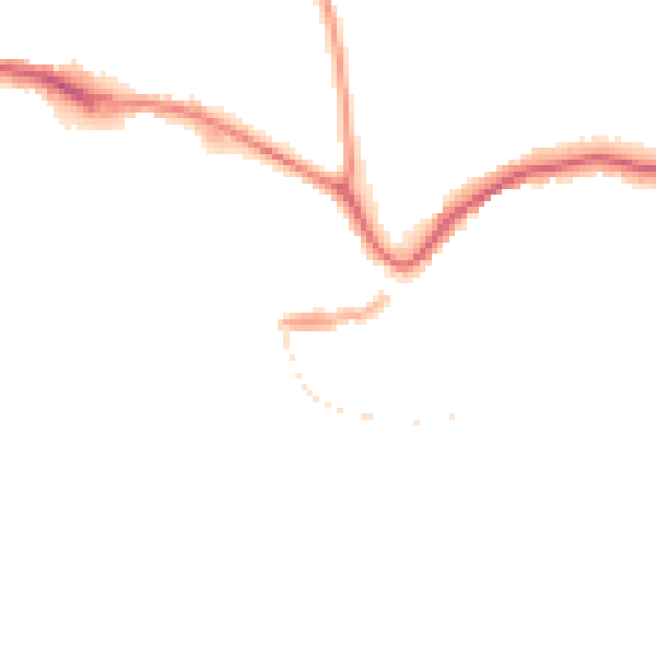 Night-time road noise heatmap for TQ9 5AB