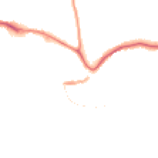 Night-time road noise heatmap for TQ9 5AE