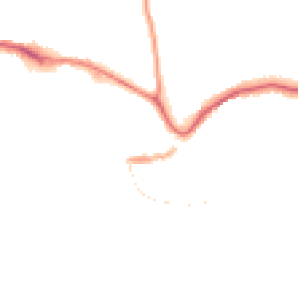 Night-time road noise heatmap for TQ9 5AF