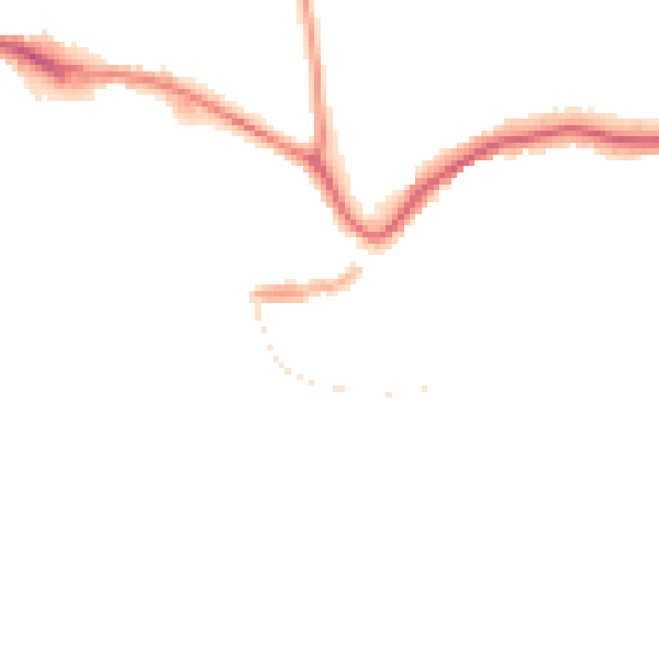 Night-time road noise heatmap for TQ9 5AJ