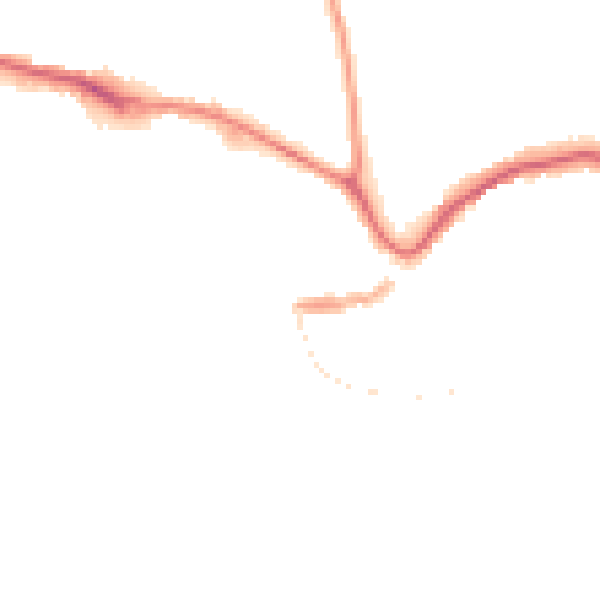 Night-time road noise heatmap for TQ9 5AQ