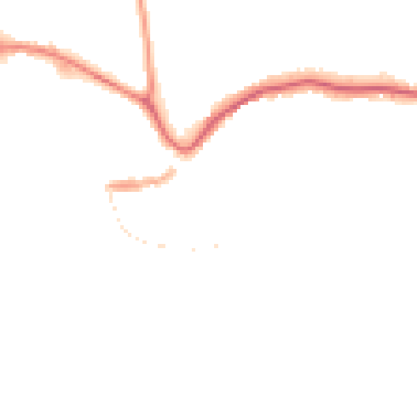Night-time road noise heatmap for TQ9 5AR