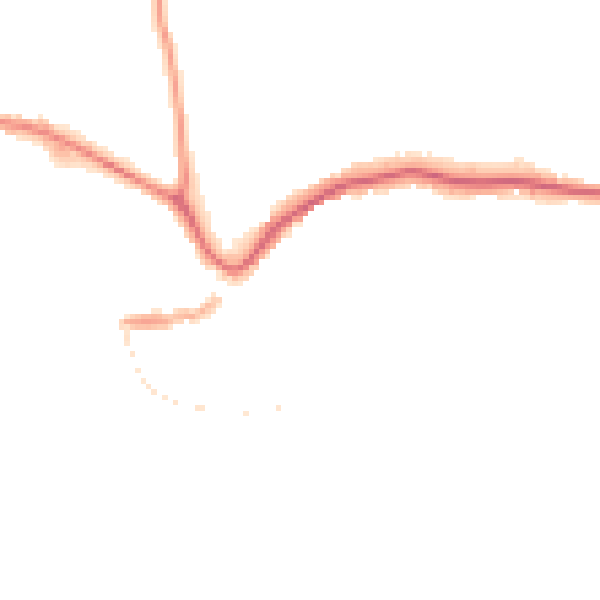 Night-time road noise heatmap for TQ9 5AS