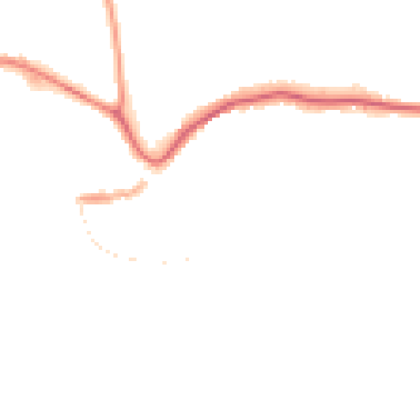 Night-time road noise heatmap for TQ9 5AT