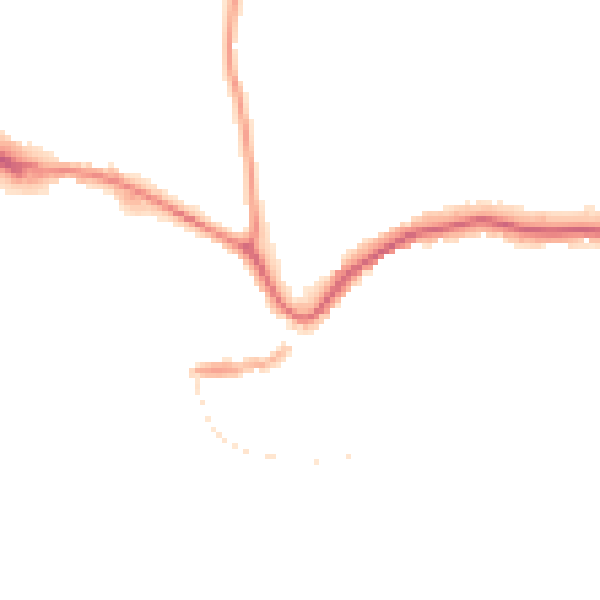 Night-time road noise heatmap for TQ9 5BD