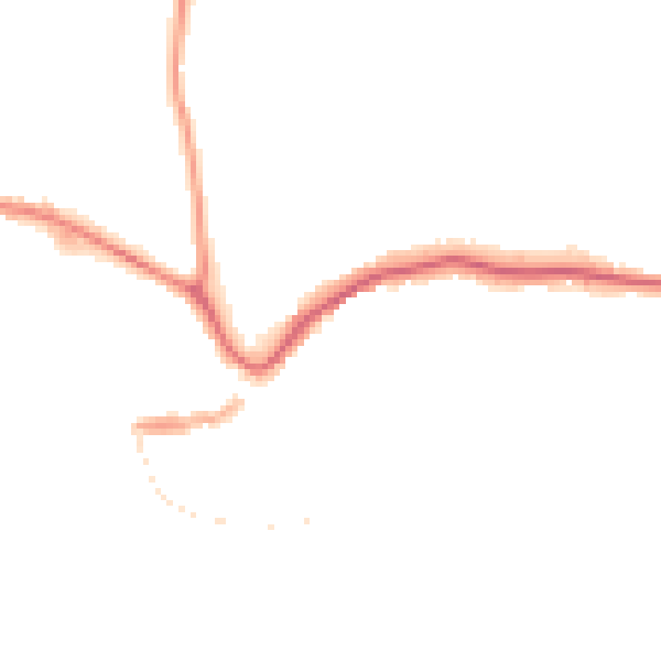 Night-time road noise heatmap for TQ9 5BS