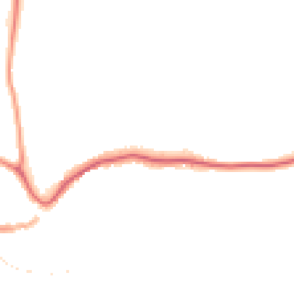 Night-time road noise heatmap for TQ9 5BW