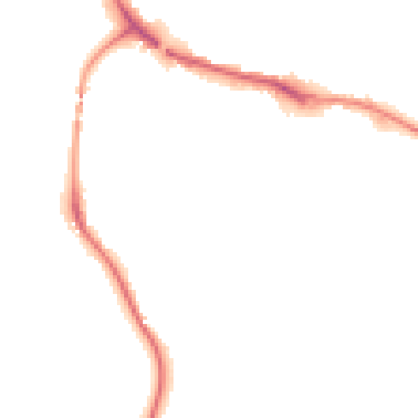 Night-time road noise heatmap for TQ9 5DZ