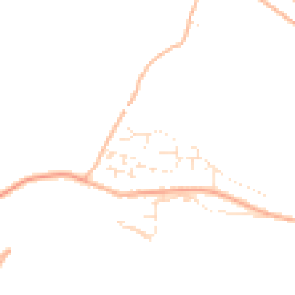 Daytime road noise heatmap for TQ9 5FJ