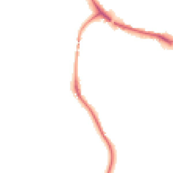 Night-time road noise heatmap for TQ9 5PG