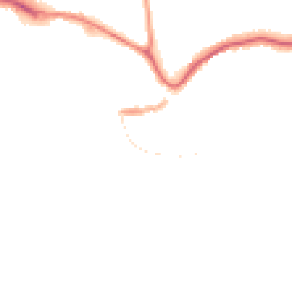 Night-time road noise heatmap for TQ9 5QS