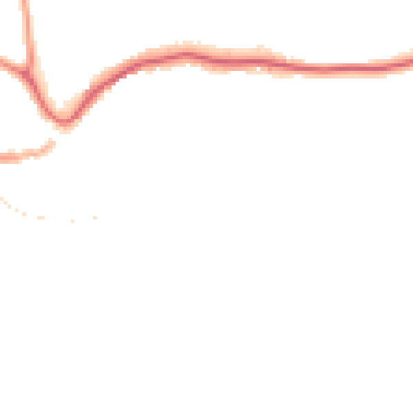 Night-time road noise heatmap for TQ9 5RN