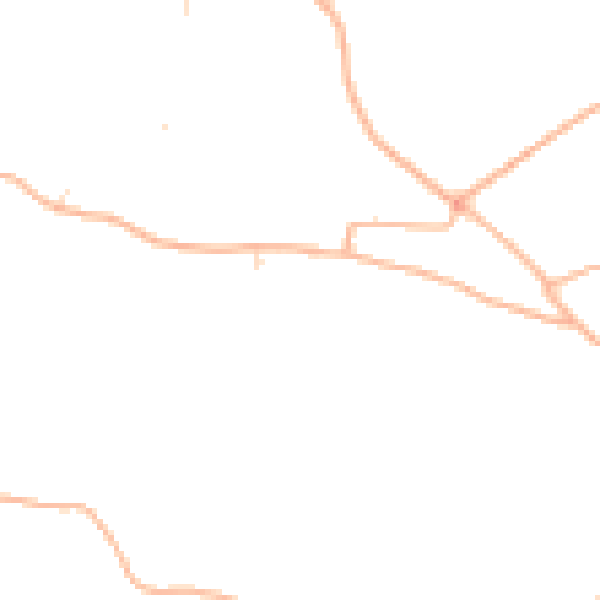 Daytime road noise heatmap for TQ9 6AN