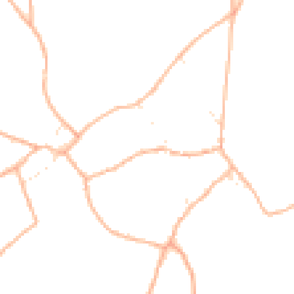 Daytime road noise heatmap for TQ9 6BR