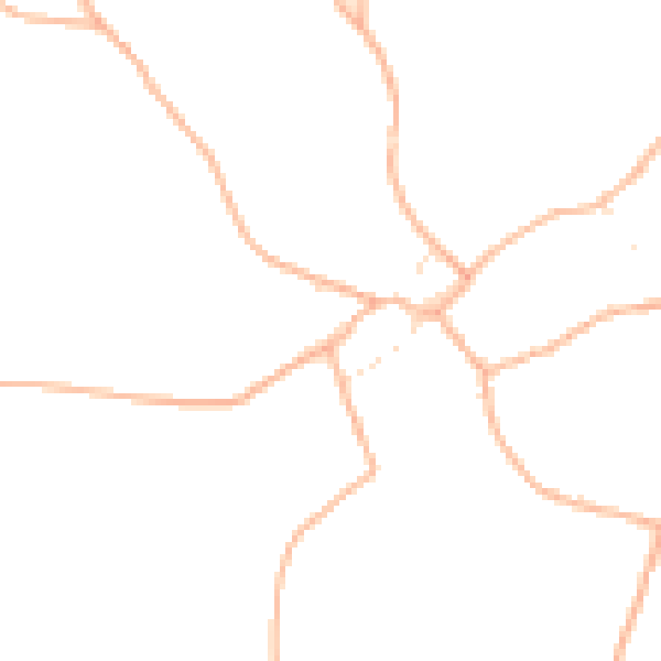 Daytime road noise heatmap for TQ9 6BW