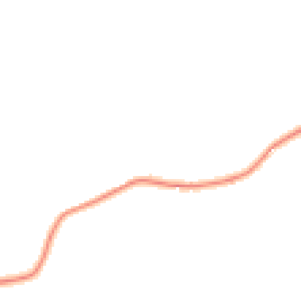 Night-time road noise heatmap for TQ9 6DR
