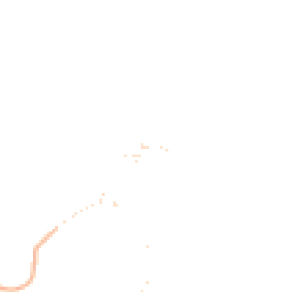 Daytime road noise heatmap for TQ9 6EF