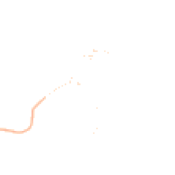 Daytime road noise heatmap for TQ9 6EP