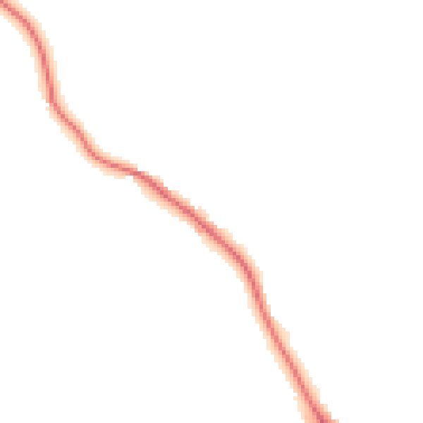 Night-time road noise heatmap for TQ9 6FN