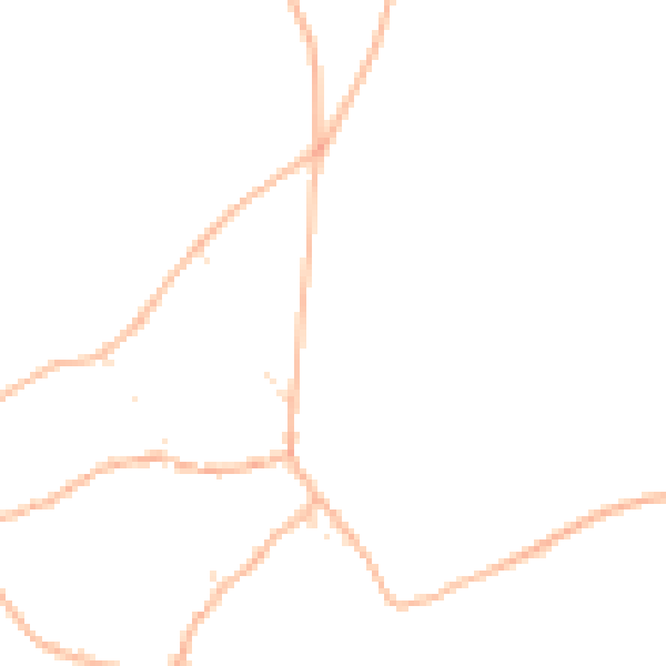 Daytime road noise heatmap for TQ9 6FY
