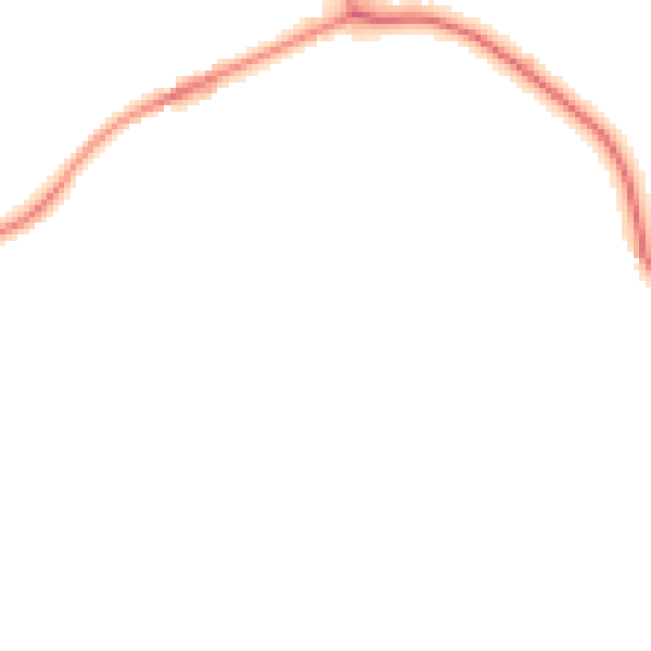 Night-time road noise heatmap for TQ9 6HE