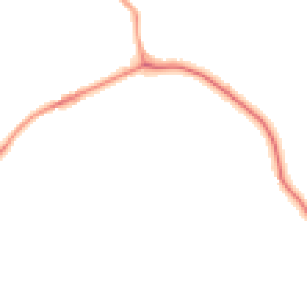 Night-time road noise heatmap for TQ9 6HJ