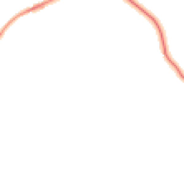 Night-time road noise heatmap for TQ9 6JT