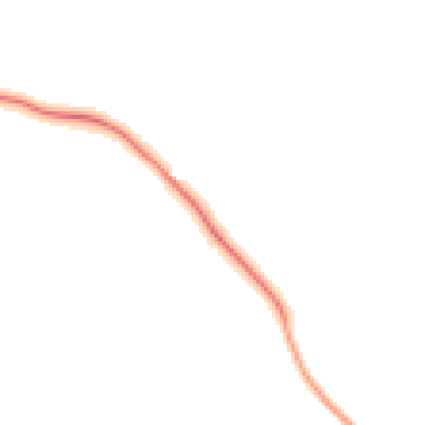 Night-time road noise heatmap for TQ9 6NS