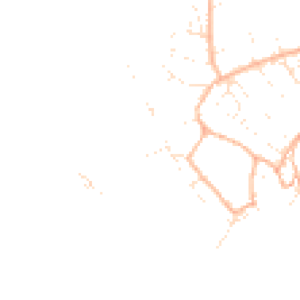 Daytime road noise heatmap for TQ9 6QS