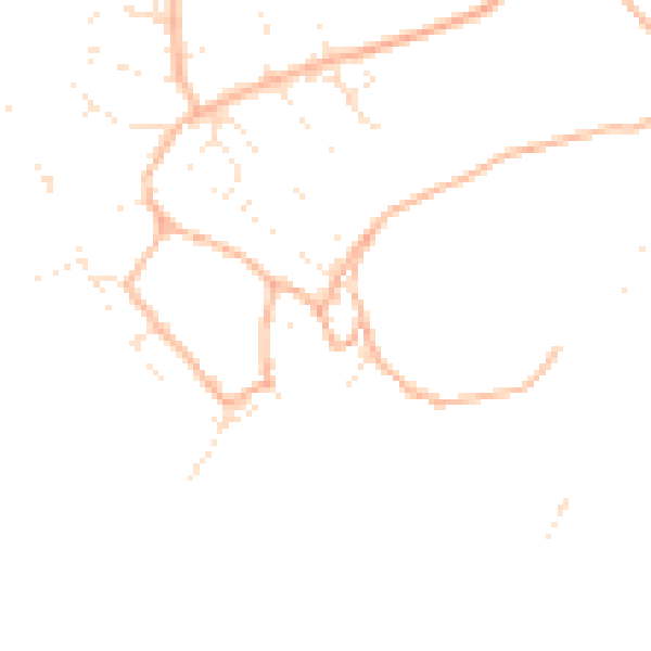 Daytime road noise heatmap for TQ9 6SF