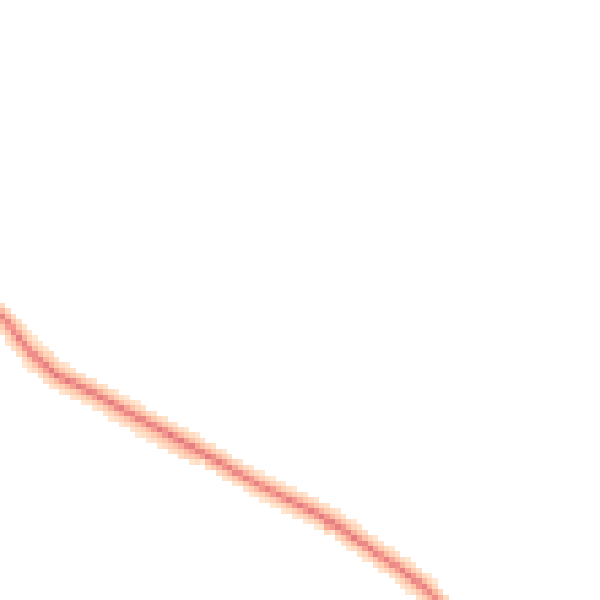 Night-time road noise heatmap for TQ9 7FE