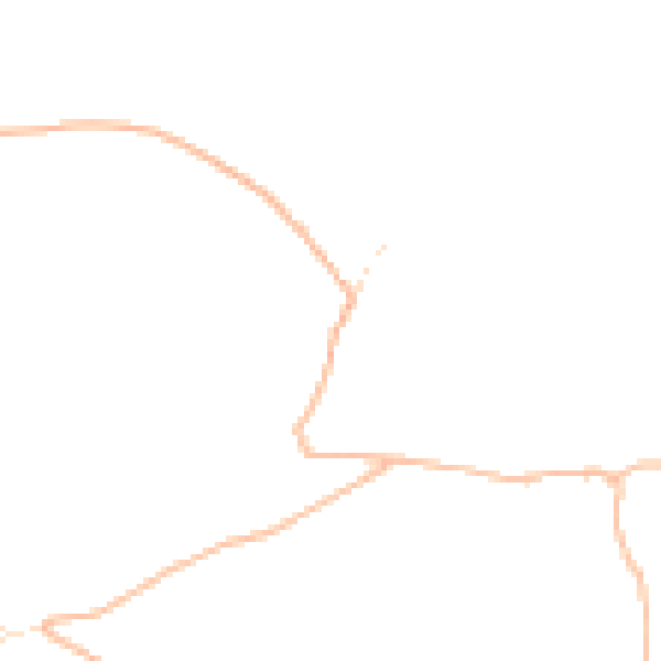 Daytime road noise heatmap for TQ9 7HG