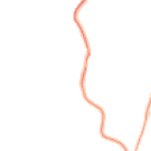 Night-time road noise heatmap for TQ9 7JF