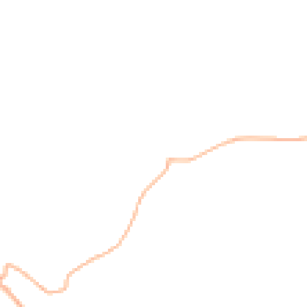 Daytime road noise heatmap for TQ9 7JU
