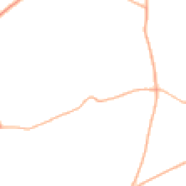 Daytime road noise heatmap for TQ9 7PG