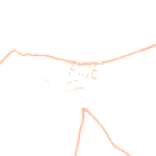 Daytime road noise heatmap for TQ9 7QZ