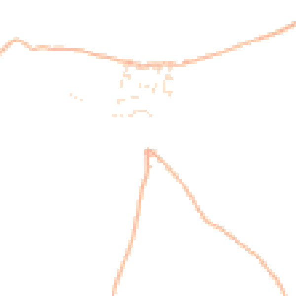 Daytime road noise heatmap for TQ9 7RE