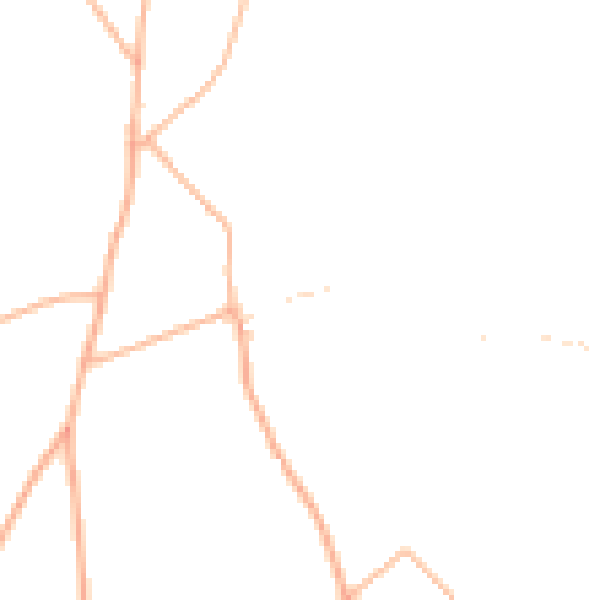 Daytime road noise heatmap for TQ9 7RT