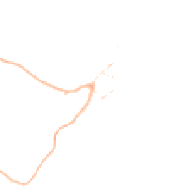 Daytime road noise heatmap for TQ9 7UN