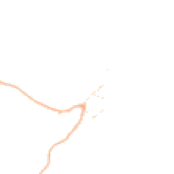 Daytime road noise heatmap for TQ9 7UR