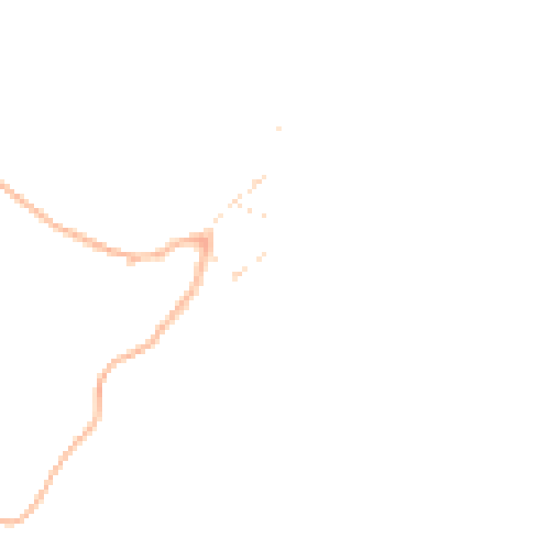 Daytime road noise heatmap for TQ9 7UX