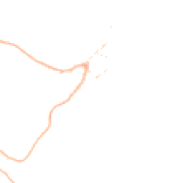 Daytime road noise heatmap for TQ9 7XA