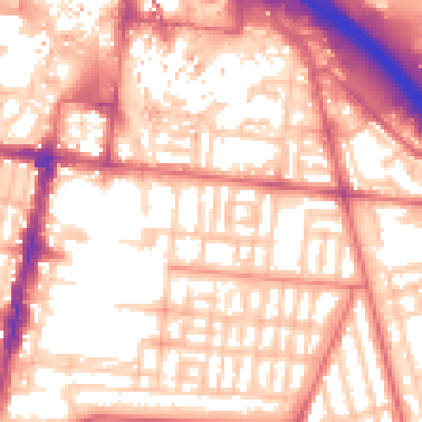 Daytime road noise heatmap for TS1 3DS
