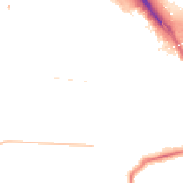 Night-time road noise heatmap for TS1 3HL