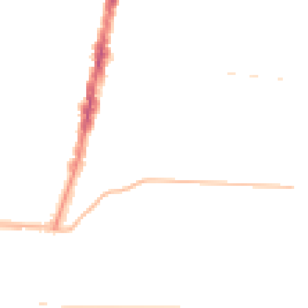 Night-time road noise heatmap for TS1 3LQ