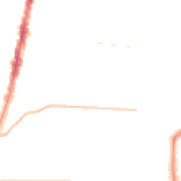 Night-time road noise heatmap for TS1 3LZ