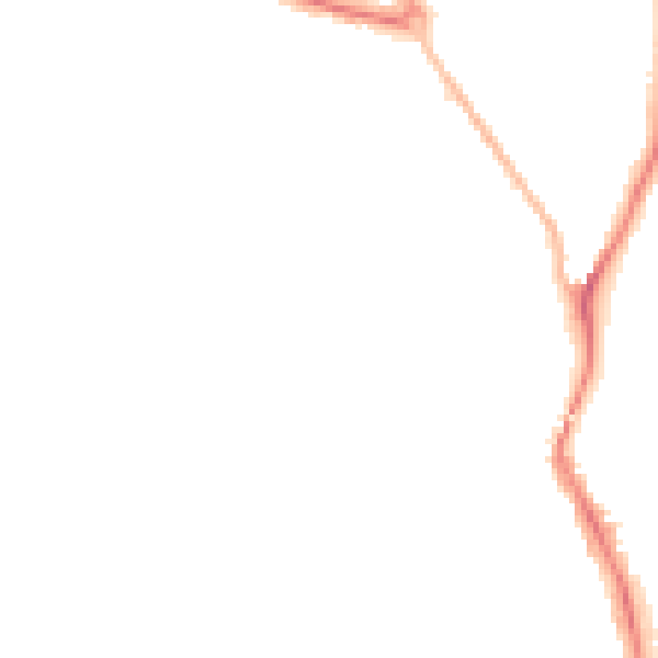 Night-time road noise heatmap for TS16 0GZ